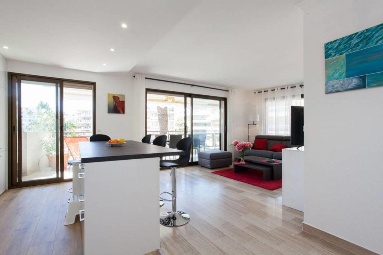 3-Room Apartment With Terrace In Palm Beach Cannes Extérieur photo